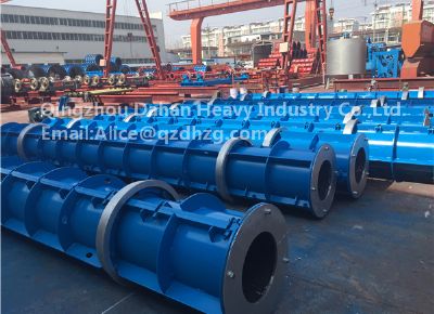 点击查看详细信息<br>标题：Concrete Well Pipe Mould 阅读次数：1390